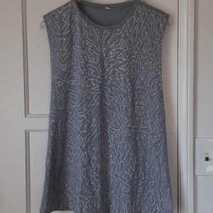 Lululemon Muscle Tank Gray Women's Top M